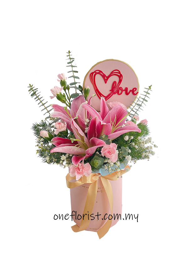 Flower Delivery Johor Bahru Malaysia Lily Flower Box