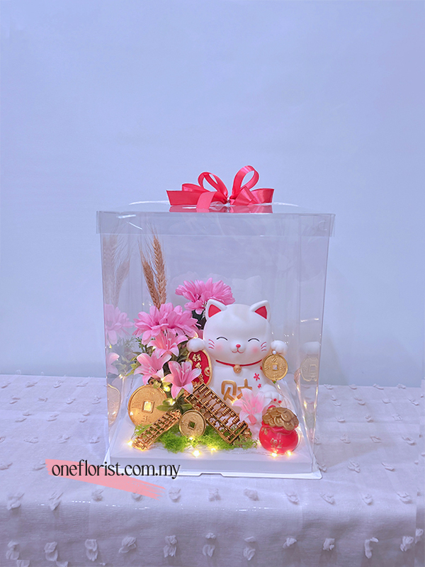 Table Artificial Flower box