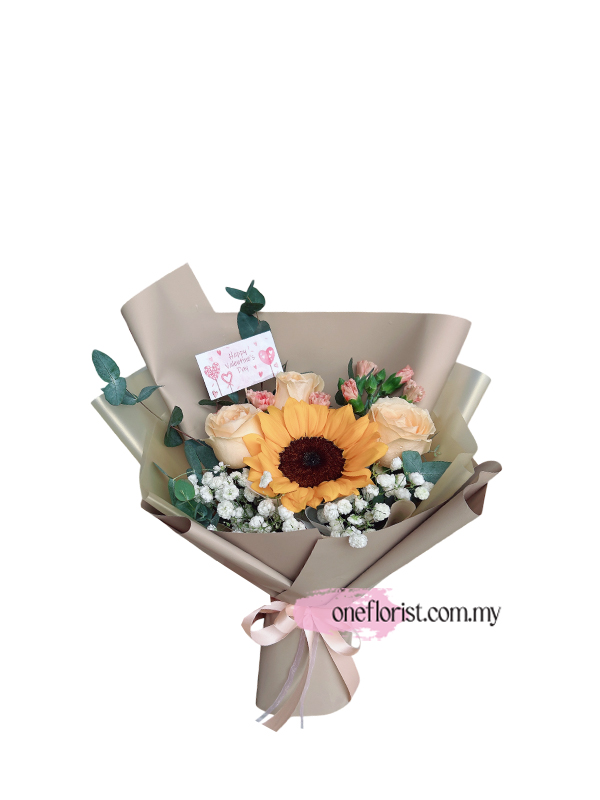 Valentine Sunflower Rose 