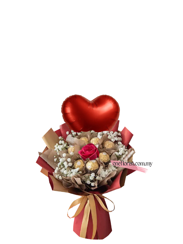 1 rose 6 rocher 