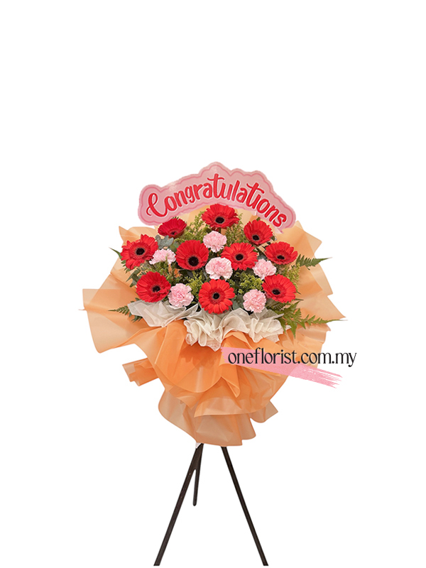 Opening Flower stand orange